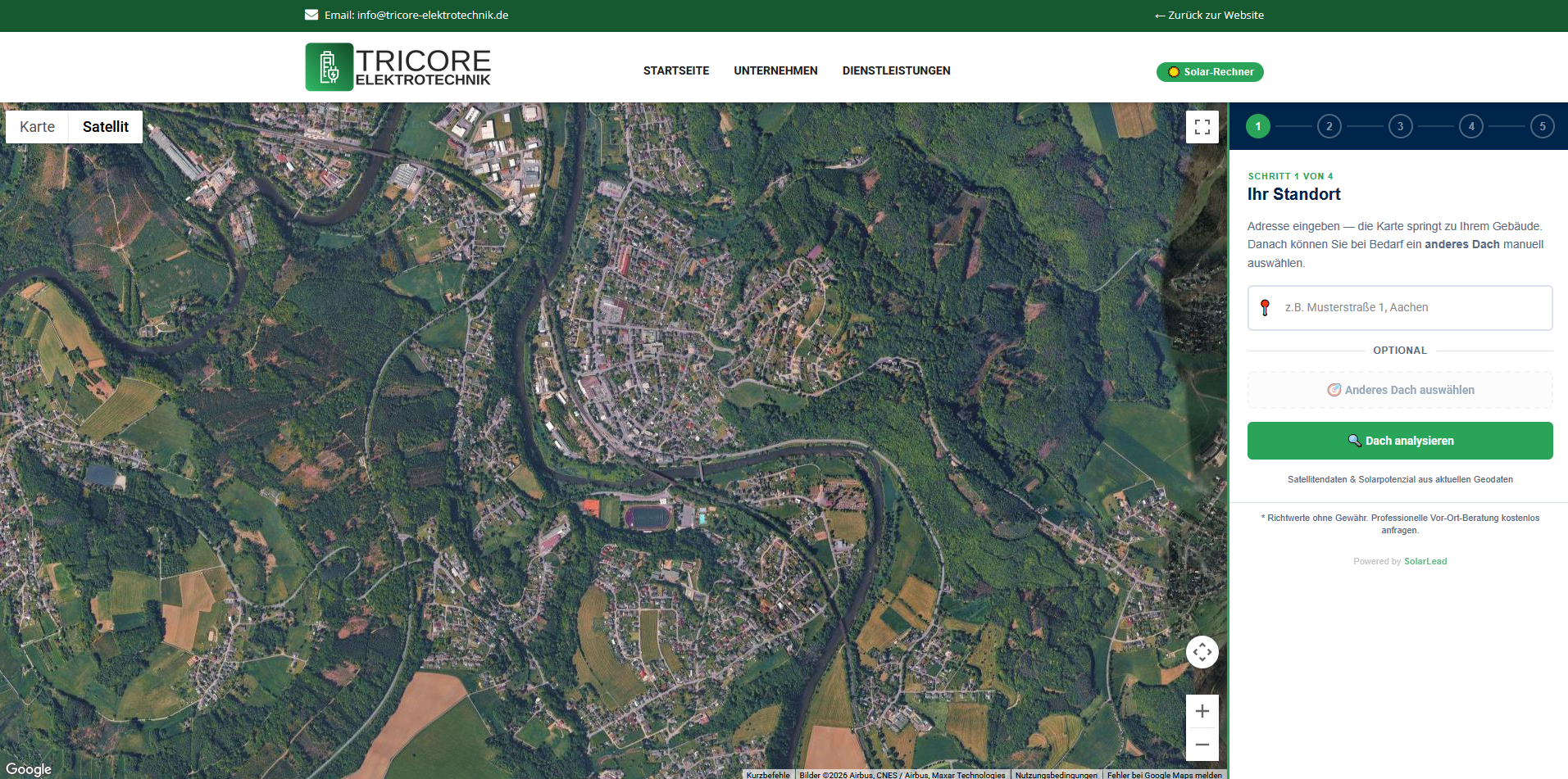 TriCore Solar-Rechner Vorschau